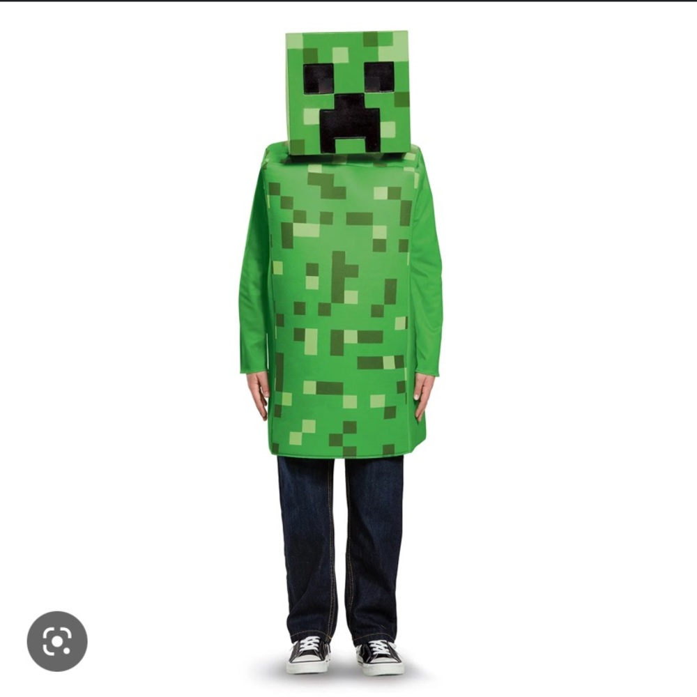 Minecraft creeper costume